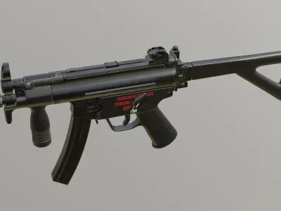 HK MP5K 3D model