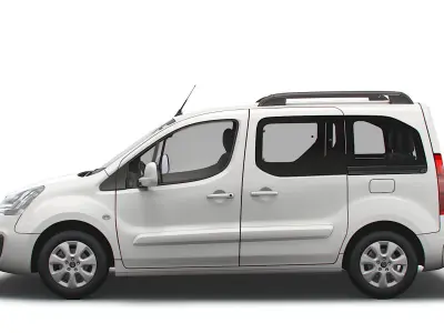 Vauxhall Combo Life L1 2017 3D model
