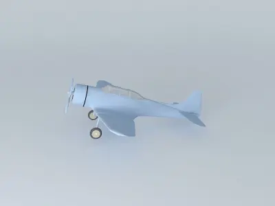 Douglas SBD Free 3D model