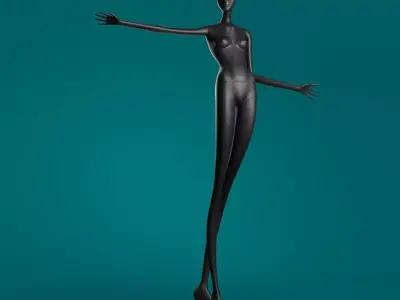 Mannequin 605 coll60 3D model