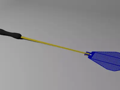 Fly Swatter Low-poly 3D model