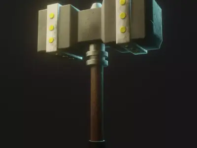 Smash it - game ready asset Low-poly 3D model