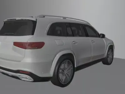 Mercedes Benz GLS 580 2020 3D model purchase