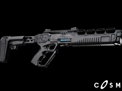 The Samurai 13 Low-poly 3D model