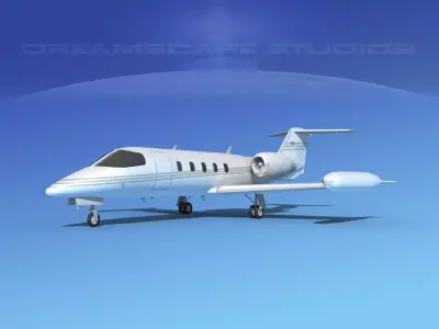 Gates Learjet 35 V15 3D model