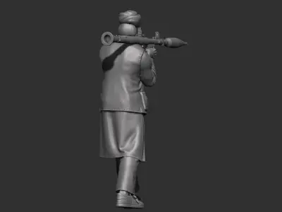 Eastern warrior 3 3D print model