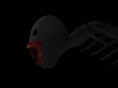 This thing Low-poly 3D model