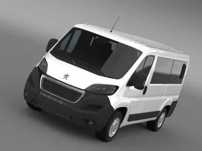 Peugeot Boxer L1H1 2017 3D model