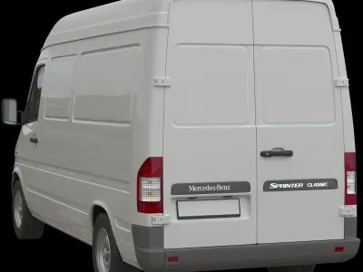 MB Sprinter Classic PanelVan MWB 3D model