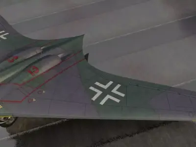 Horten Ho-229A 3D model