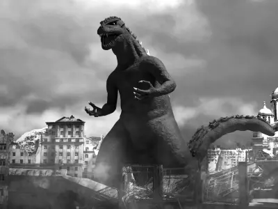Godzilla 1954 3D model