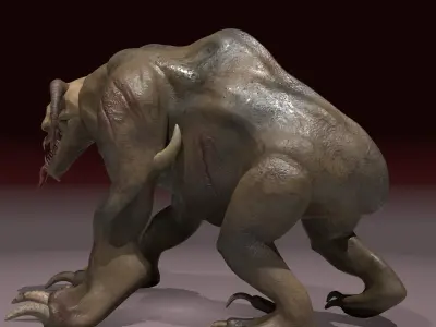 Flashbound Stalker Free low-poly 3D model