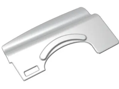 Steel Car Fender 3D model