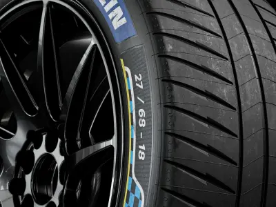 Michelin Pilot Sport E 27 68-18 3D model