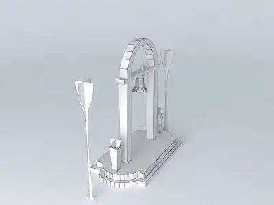 Bell Patio do Colegio 3D model