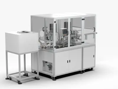 Fully Automatic Magnetic Bottom Assembly Machine 3D model