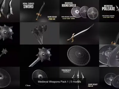 Medieval Weapons Pack 1