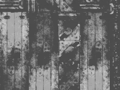 Military barricades anti tank 3D model