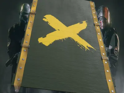 Rainbow Six Siege Barricade Low-poly 3D model