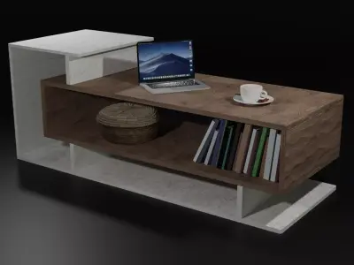 Coffee Table Free 3D model 11