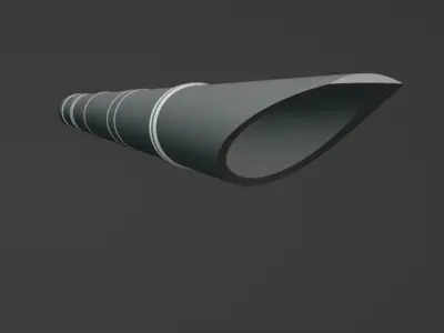 Mandalorian Bes bev Flute 3D print model purchase
