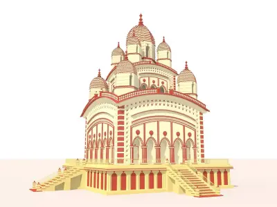 kali Temple 3D model
