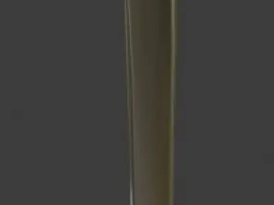 Scimitar sword Free 3D model