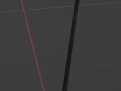 Melee weapon - Foil Free low-poly 3D model