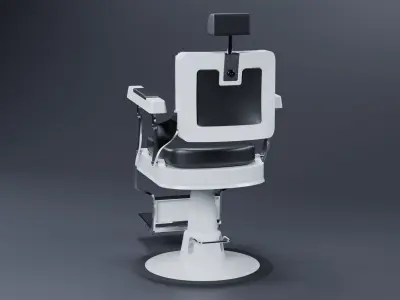 Barber Chair Free 3D model purchase