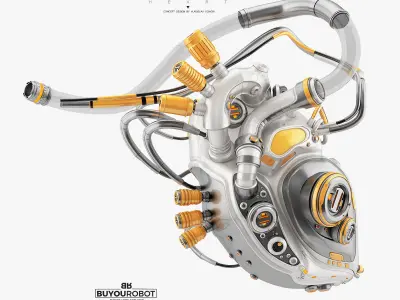 3D model Robotic heart III 3D model