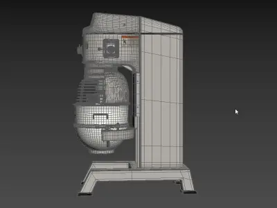 Globe SP62P Planetary Pizza Mixer 3D model