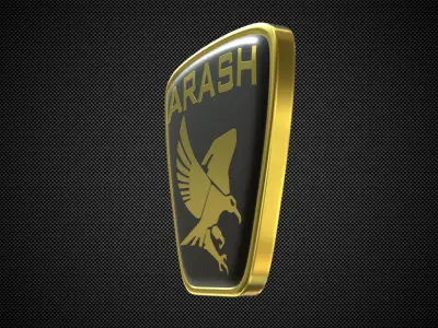 arash logo 3D model