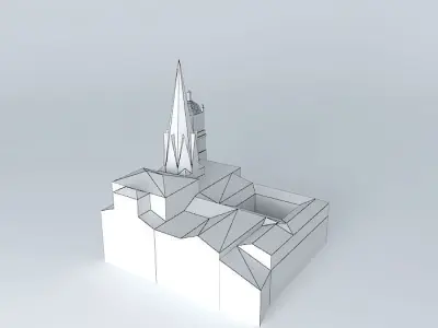 Parroquia Santa María del Palacio Free 3D model