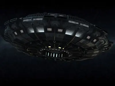 UFO 3D model