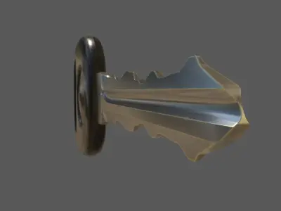Generic Car Key Free low-poly 3D model