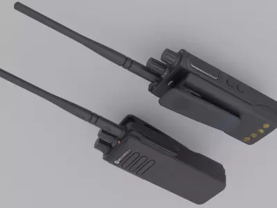 Motorola DP4400e 3D model