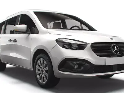 Mercedes Benz Citan Micro Camper LWB 2023 3D model