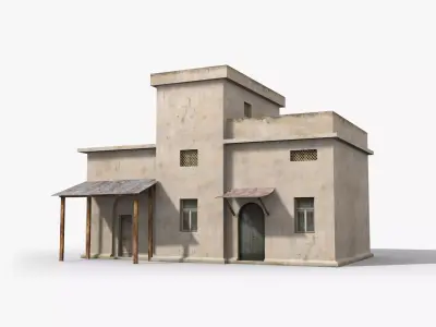 Arab xx31 Low-poly 3D model