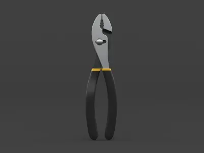 Pliers Set pair of 3D model