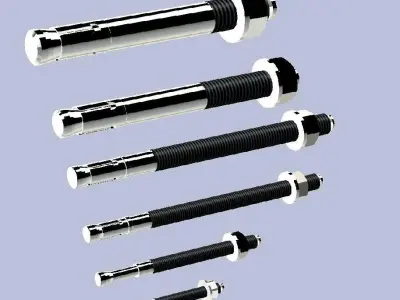 Anchor bolt Free 3D model