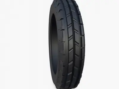 Tractor Tire v1 3D model