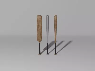 GAME READY BATS ASSETS Free low-poly 3D model