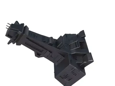 Sci Fi Energy Tower - Energy Tower 3D print model get