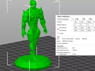 ALIEN WARRIOR TYPE 01 3D model
