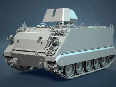 M113 APC High-Poly 3D model