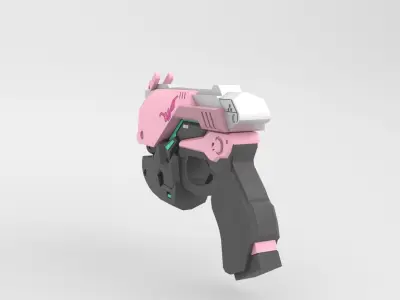 DVa Light Gun 3D model