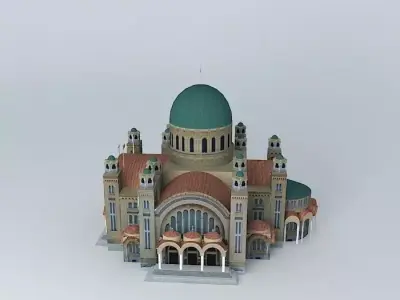 Church SAINT ANDREW Free 3D model