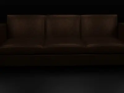 Simple sofa Free 3D model get