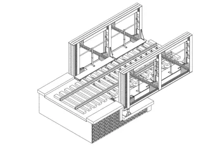 Historical Railroad Bridge 3D print model