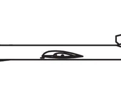 UAV Fixed Wing Atomics MQ-9 Reaper Model Free 3D print model